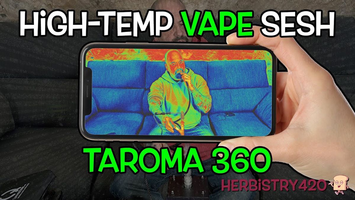taroma 360 high temp rosin vape sesh