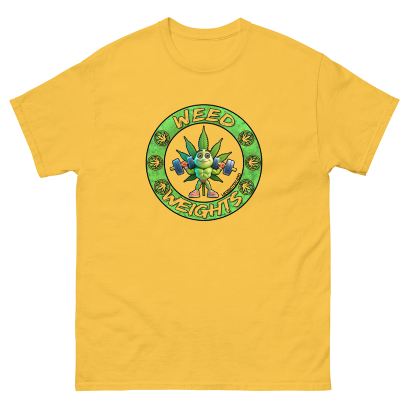 Weed & Weights – Unisex Classic Tee — daisy