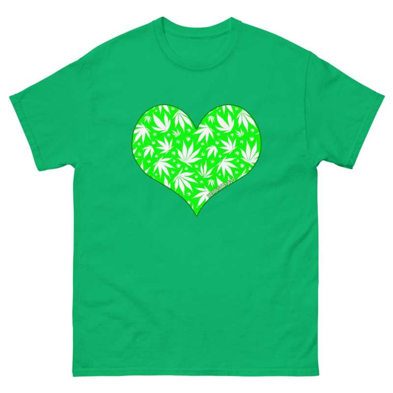 Love Weed – Unisex Classic Tee — irish green