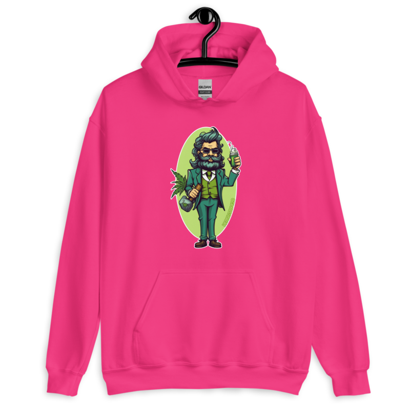 Weed Hipster – Unisex Hoodie — heliconia