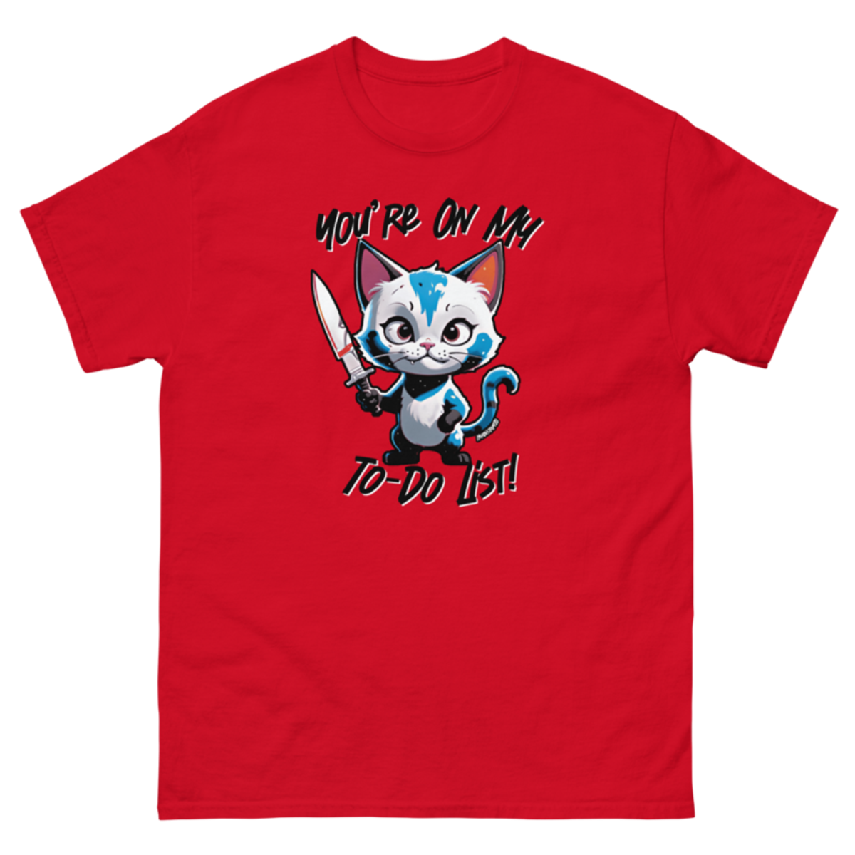 You're On My To-Do List – Unisex classic tee — red
