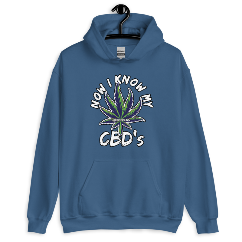 Now I Know My – Unisex Hoodie — indigo blue