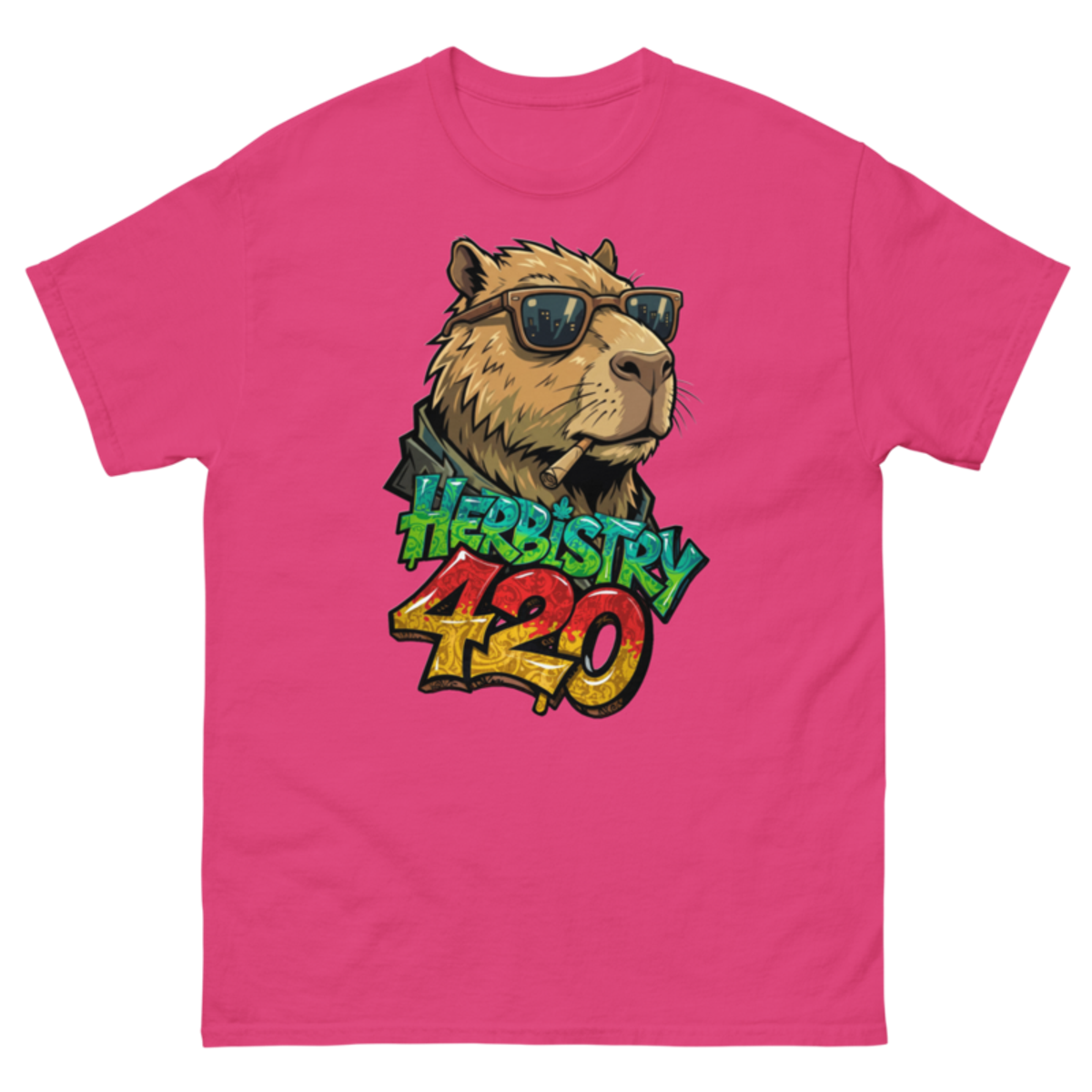 Cappy Life – Unisex classic tee — heliconia