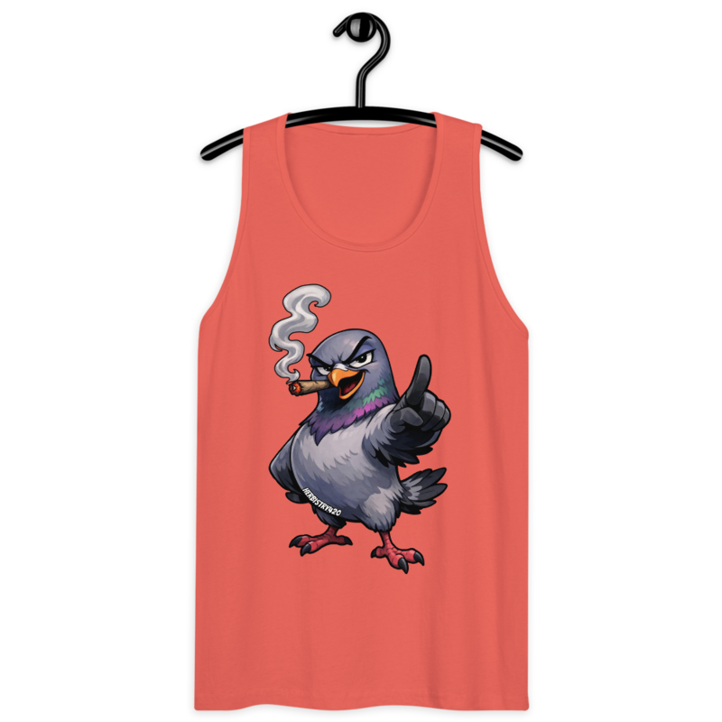 P-Dawg – Men’s premium tank top — coral