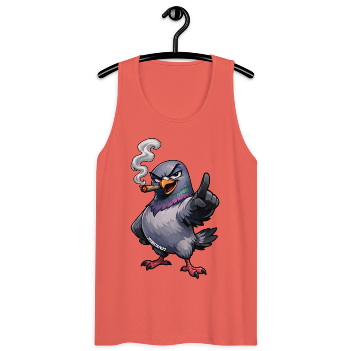 P-Dawg – Men’s premium tank top — coral