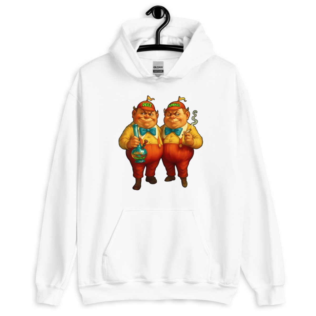 D & D – Unisex Hoodie — white