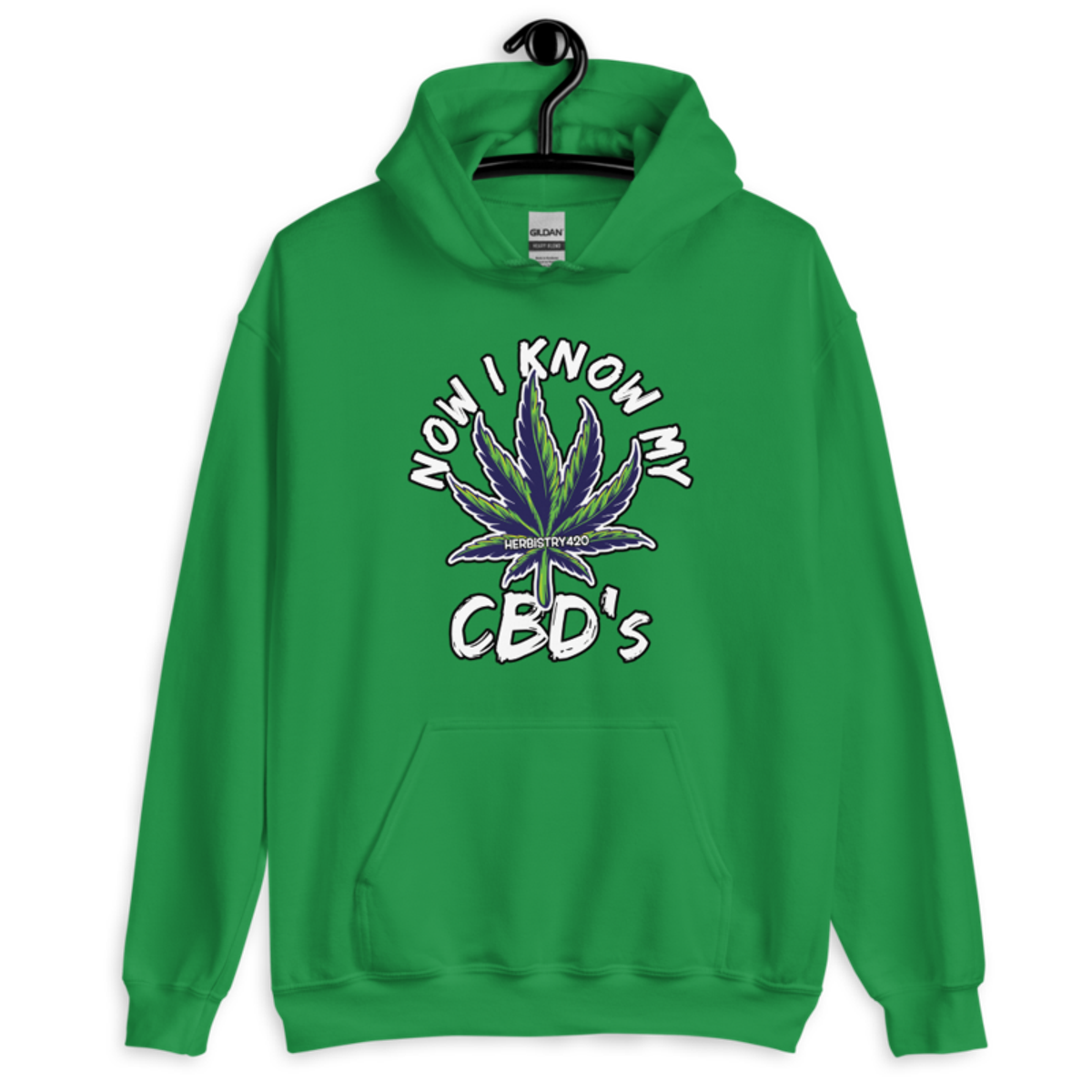 Now I Know My – Unisex Hoodie — irish green