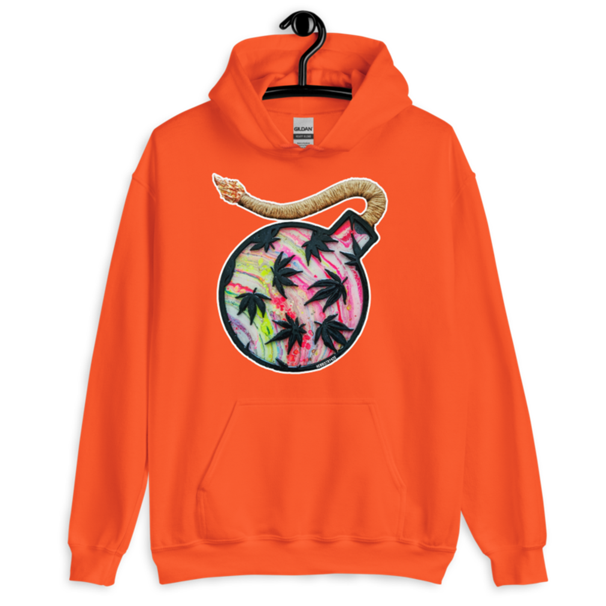 Da Bomb – Red – Unisex Hoodie — orange