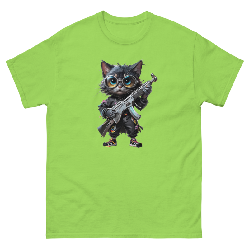 OG Cat – Unisex classic tee — lime