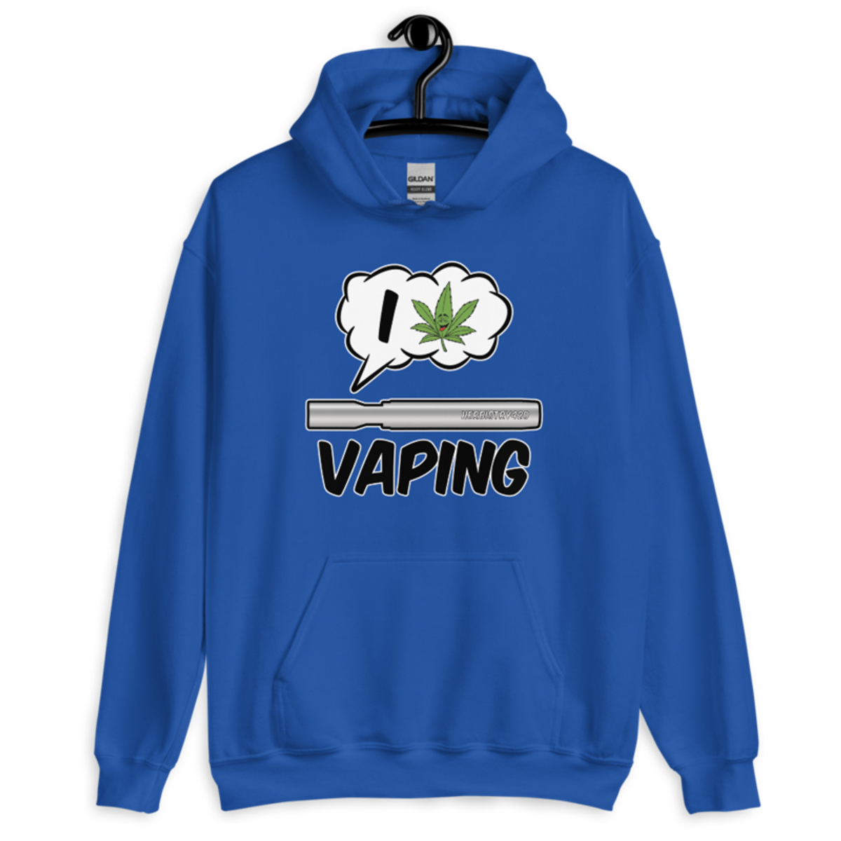I Love Vaping – Unisex Hoodie — royal