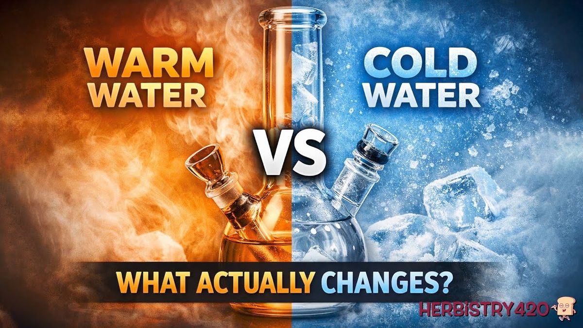warm water vs cold water bong