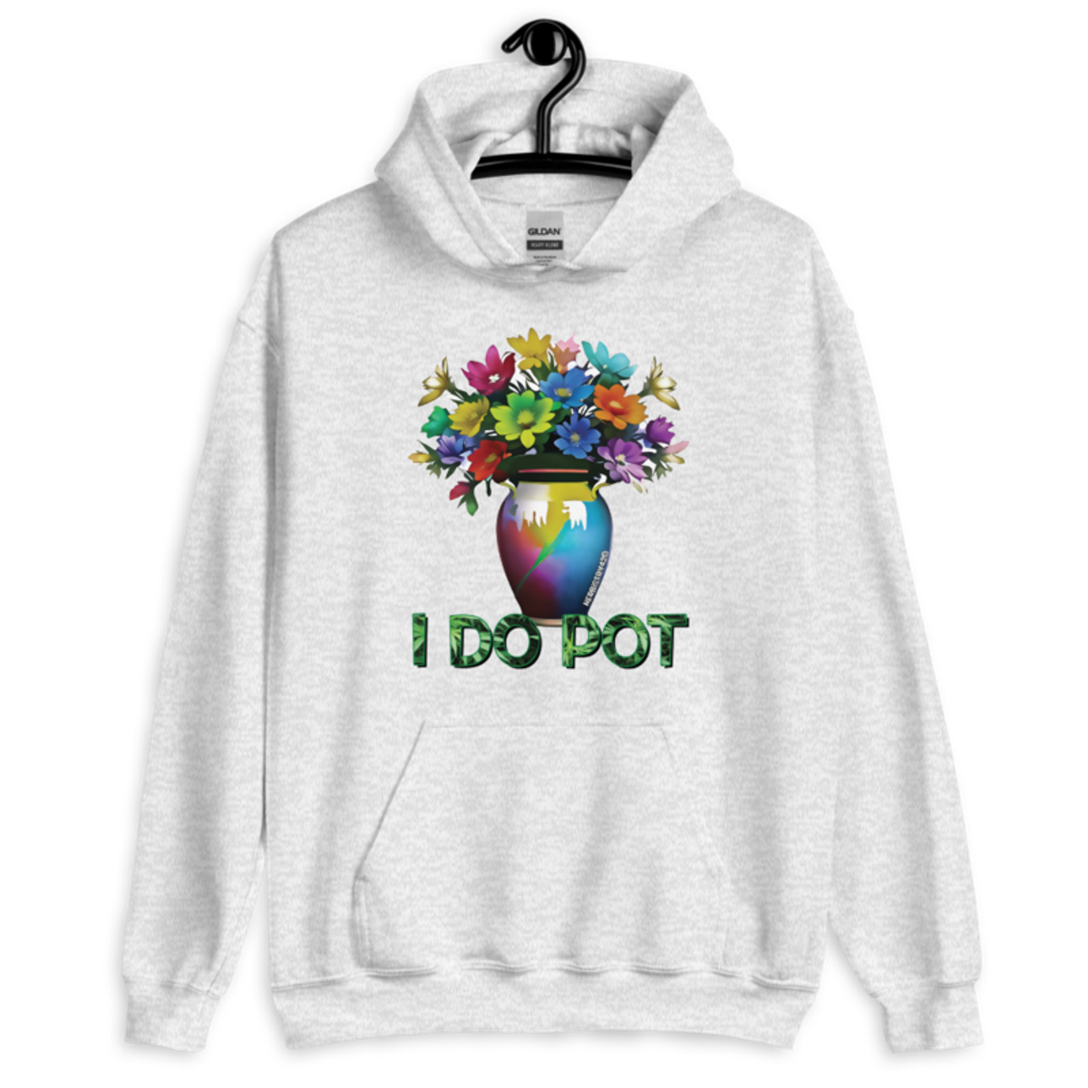 I Do Pot – Unisex Hoodie — ash