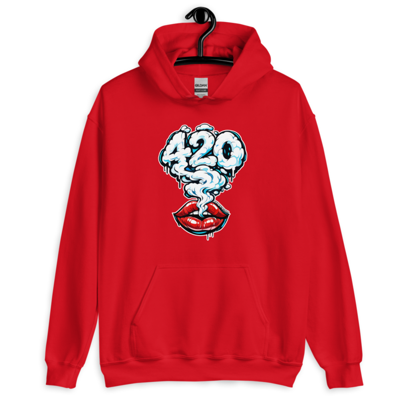 Those Lips – Unisex Hoodie — red