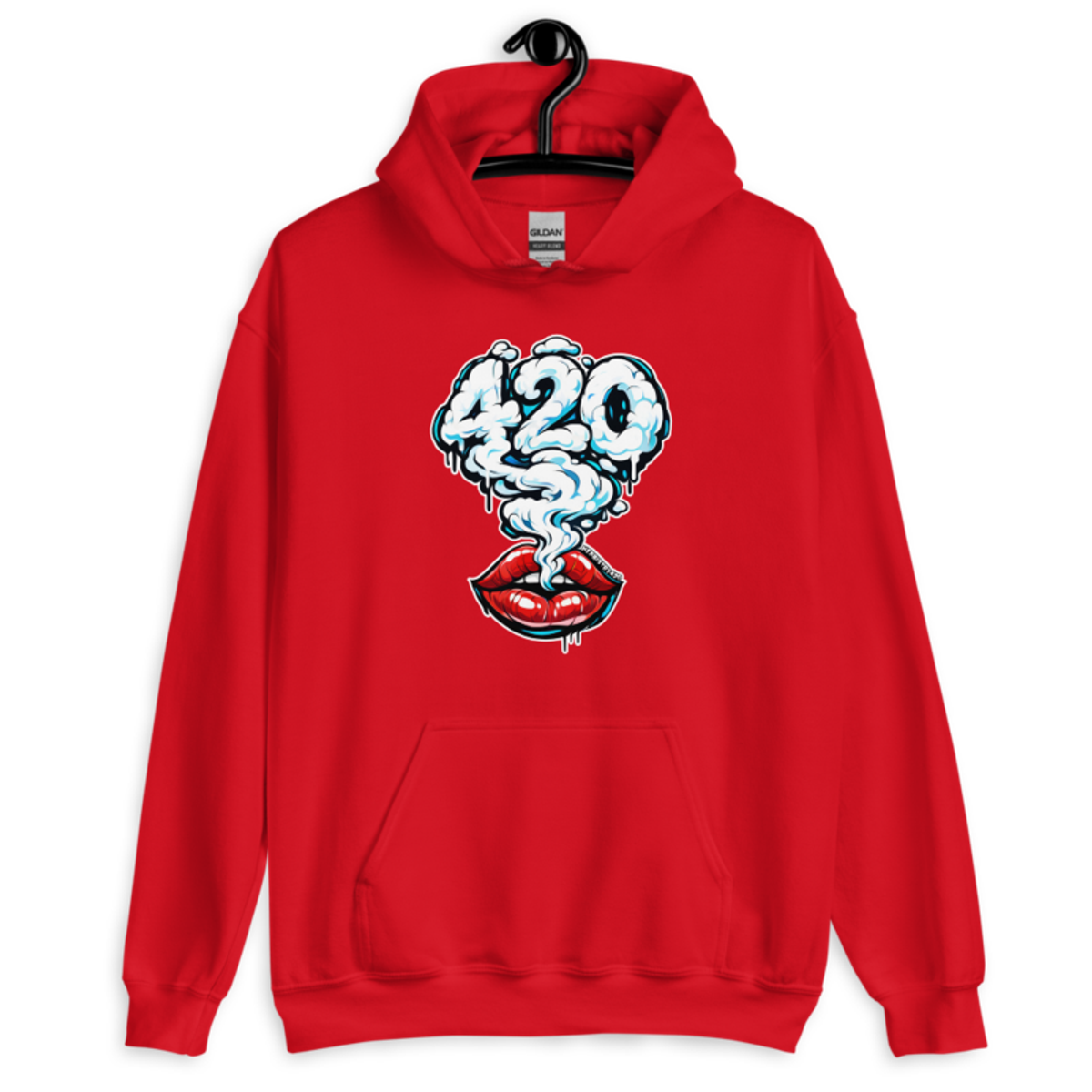 Those Lips – Unisex Hoodie — red