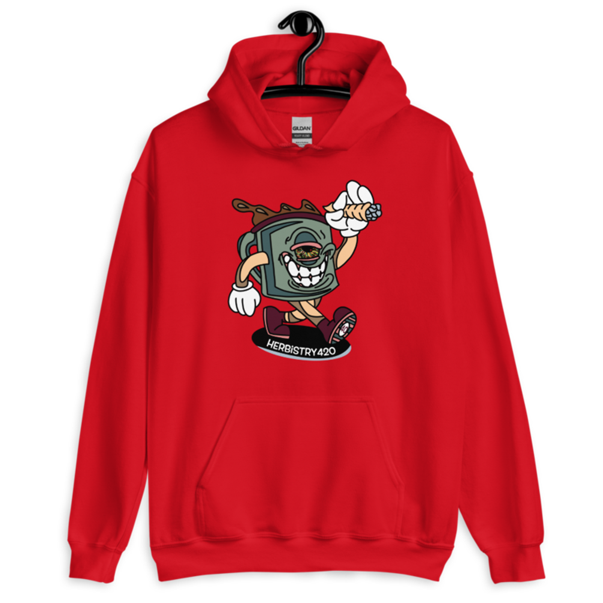 Coffee Cup – Unisex Hoodie — red