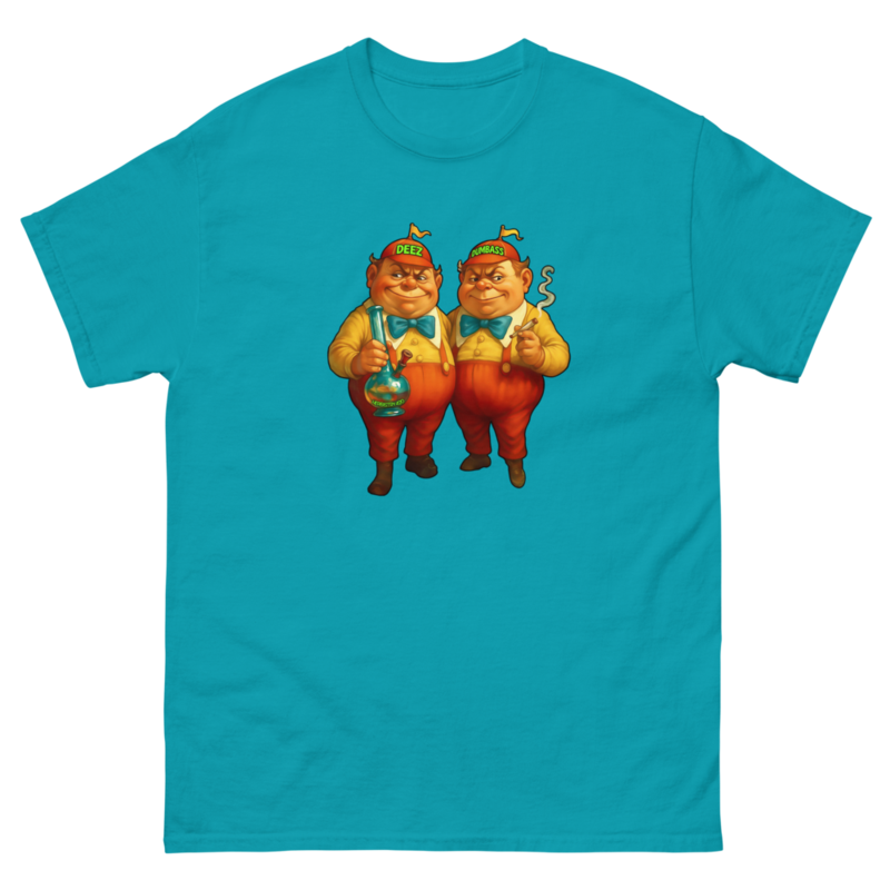 D & D – Unisex classic tee — tropical blue