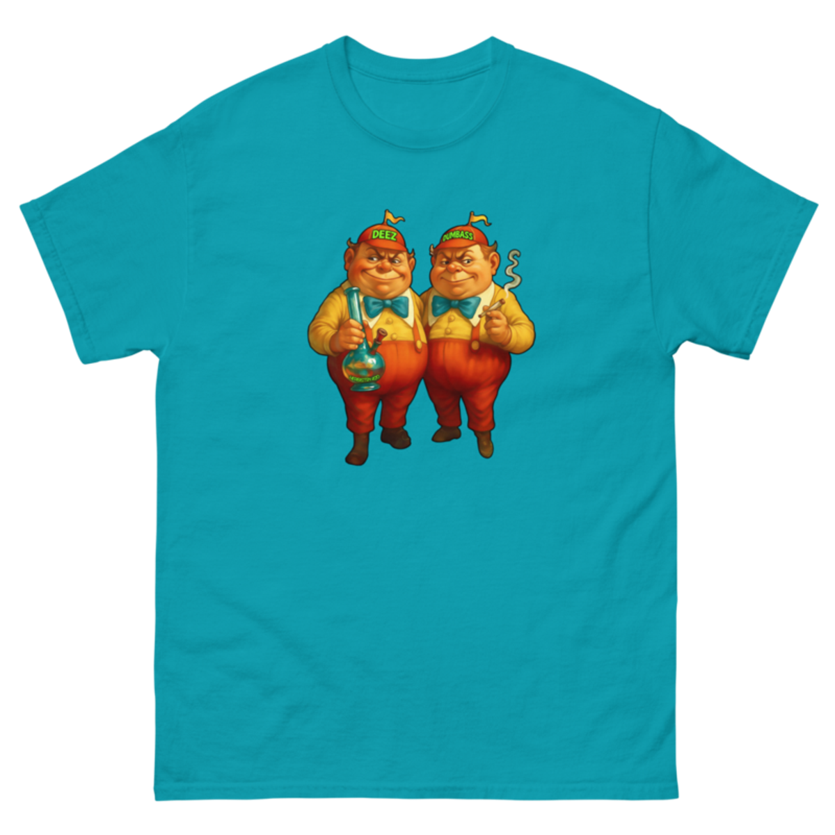 D & D – Unisex classic tee — tropical blue