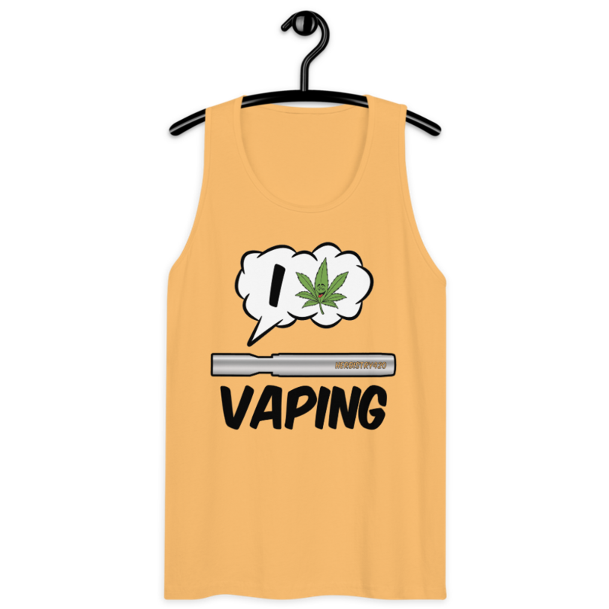 I Love Vaping – Men’s premium tank top — squash
