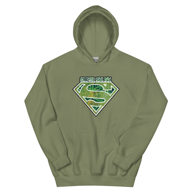 Super Skunk – Unisex Hoodie — military green