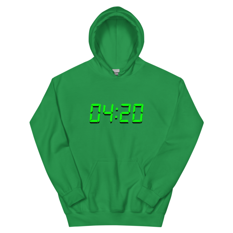 04:20 Digital – Unisex Hoodie — irish green