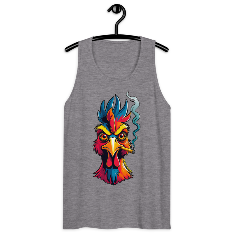 Fried Chicken – Men’s premium tank top — athletic heather