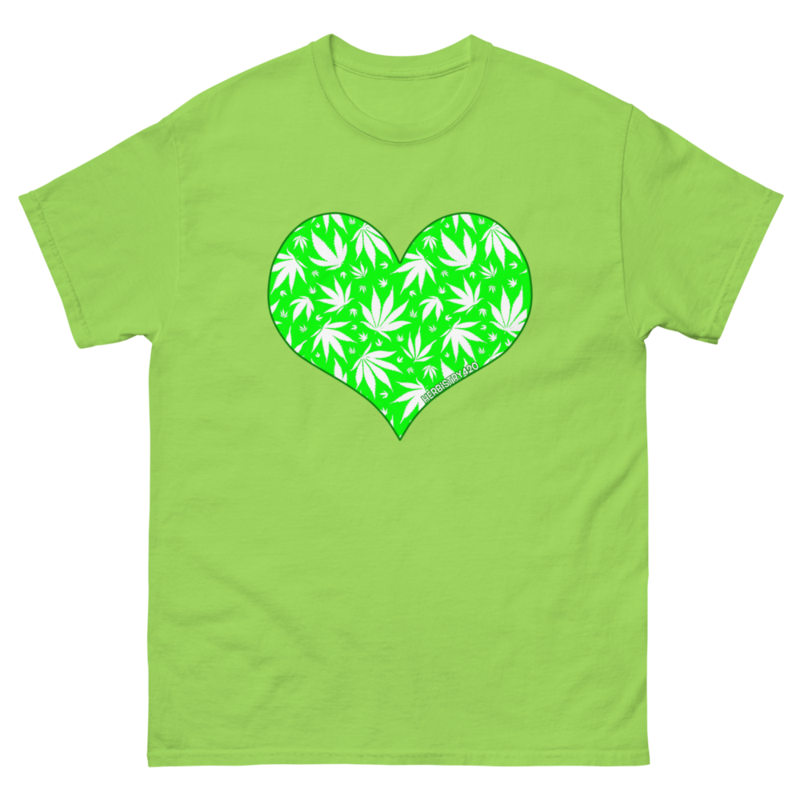 Love Weed – Unisex Classic Tee — lime