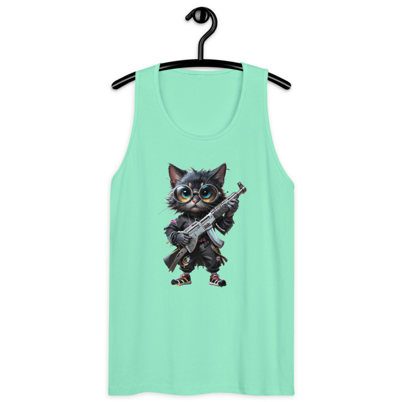 OG Cat – Men’s premium tank top — mint