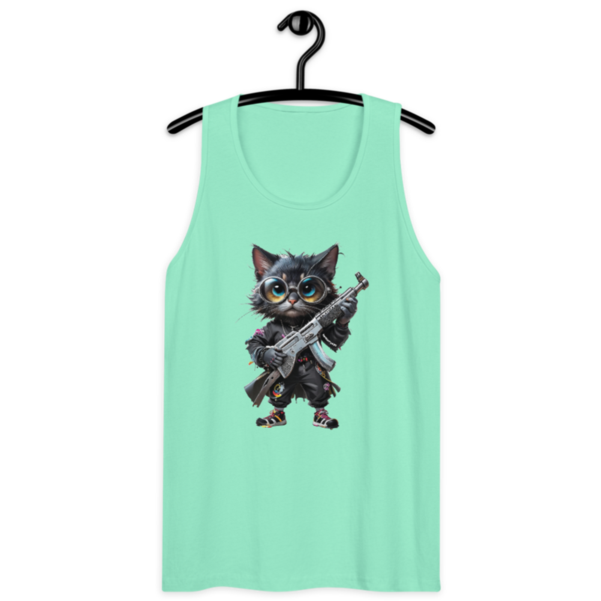 OG Cat – Men’s premium tank top — mint