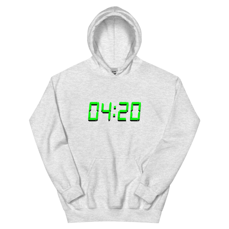 04:20 Digital – Unisex Hoodie — ash