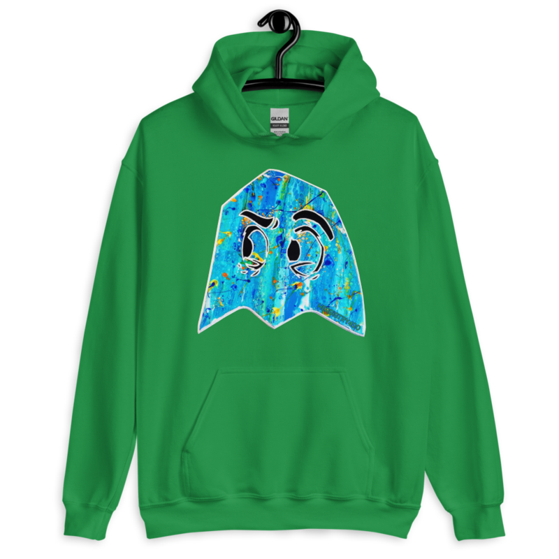 Blue Ghost – Unisex Hoodie — irish green