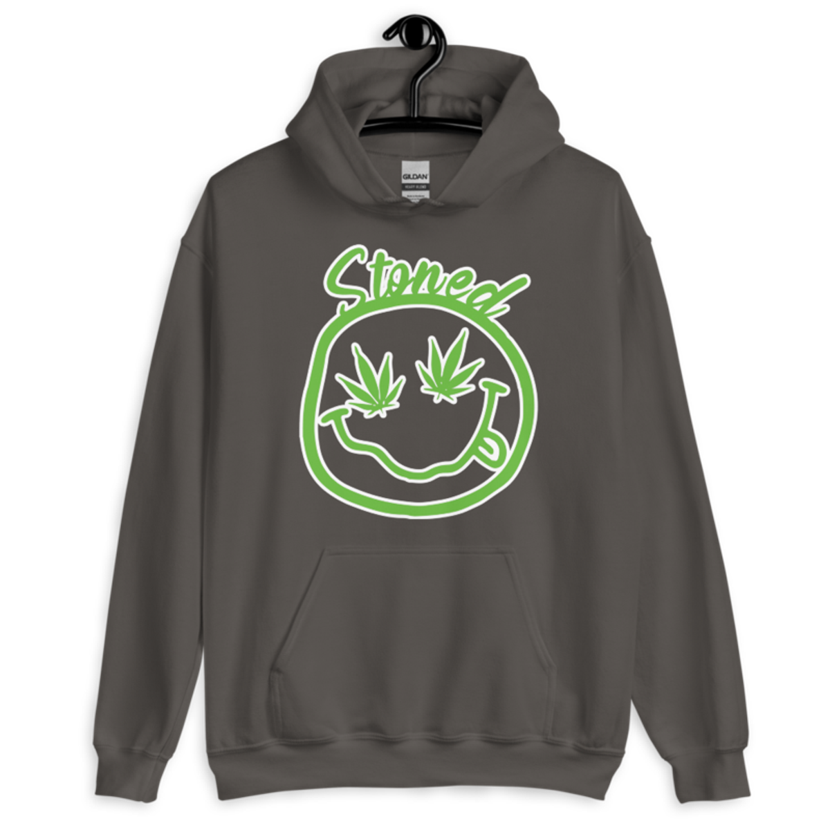 Stoned – Unisex Hoodie — charcoal