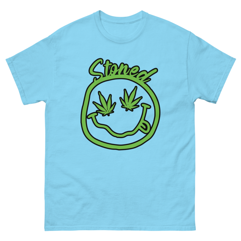 Stoned – Unisex Classic Tee — sky