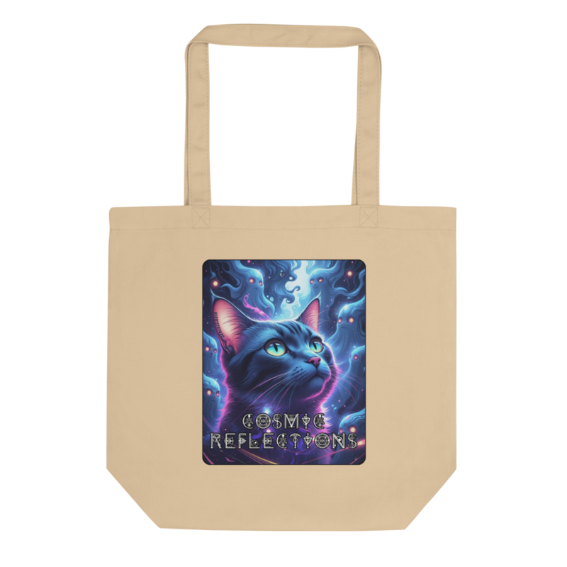 Cosmic Reflections – Eco Tote Bag — oyster
