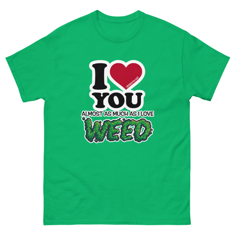 I Love You Almost – Unisex Classic Tee — irish green