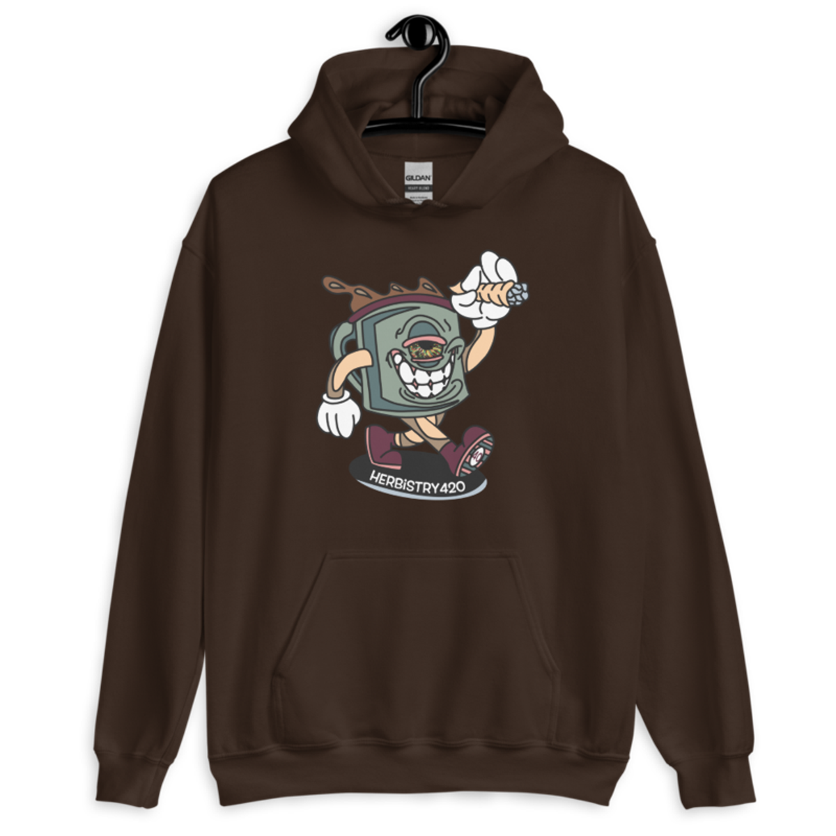 Coffee Cup – Unisex Hoodie — dark chocolate