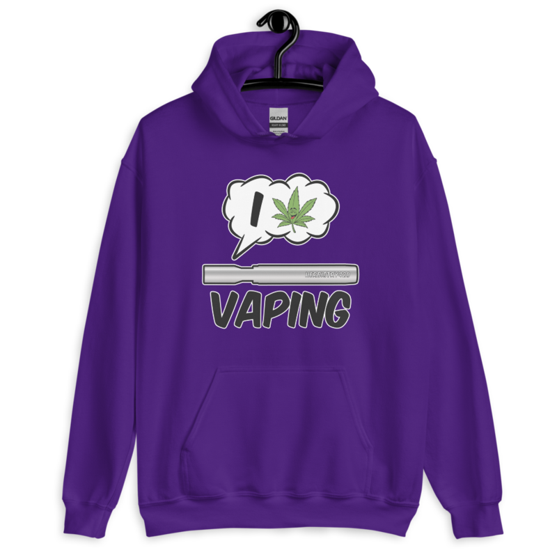 I Love Vaping – Unisex Hoodie — purple