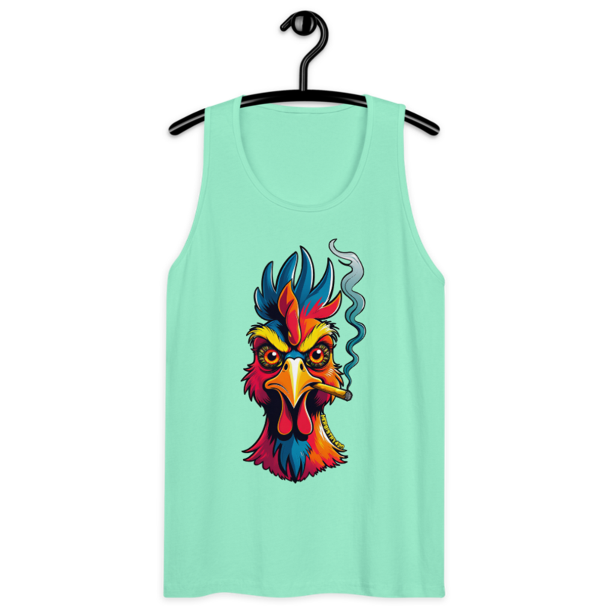 Fried Chicken – Men’s premium tank top — mint