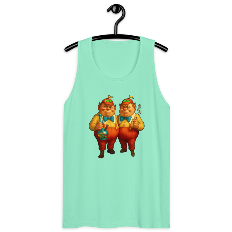 D & D – Men’s premium tank top — mint