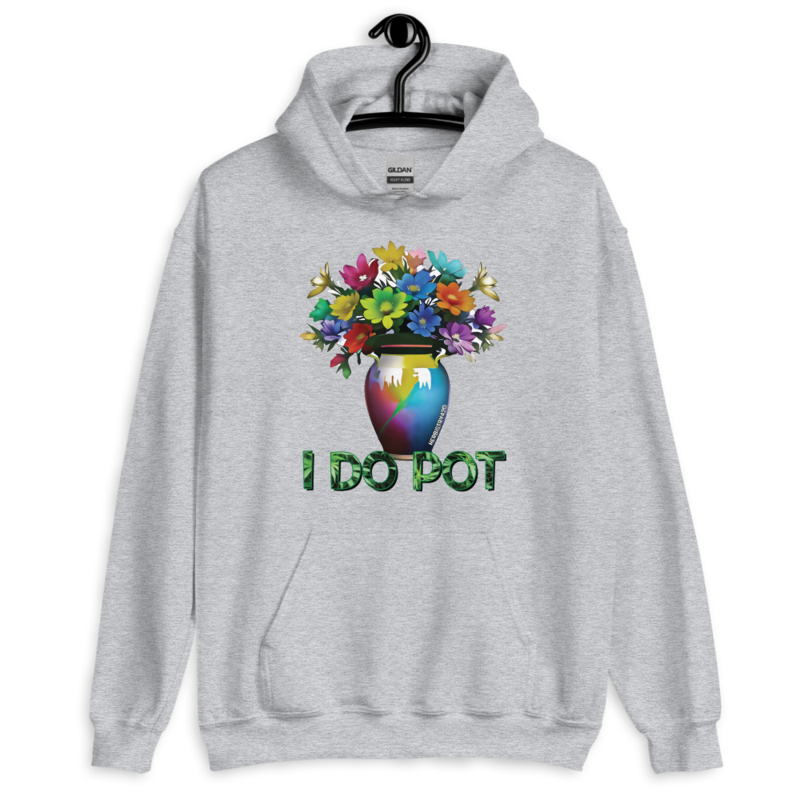 I Do Pot – Unisex Hoodie — sport grey