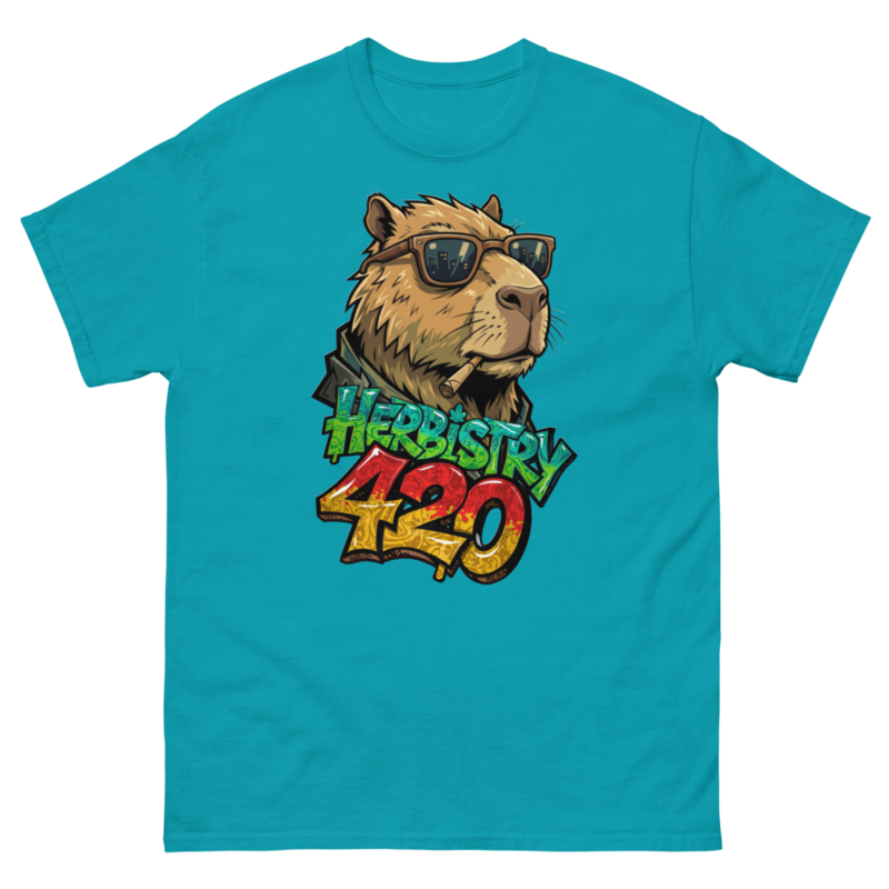 Cappy Life – Unisex classic tee — tropical blue