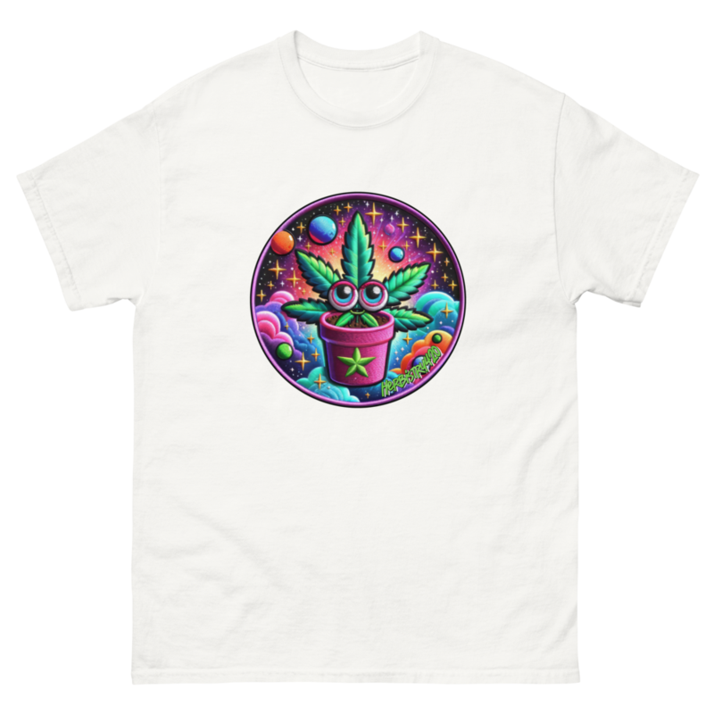 Space Plant – Unisex Classic Tee — white