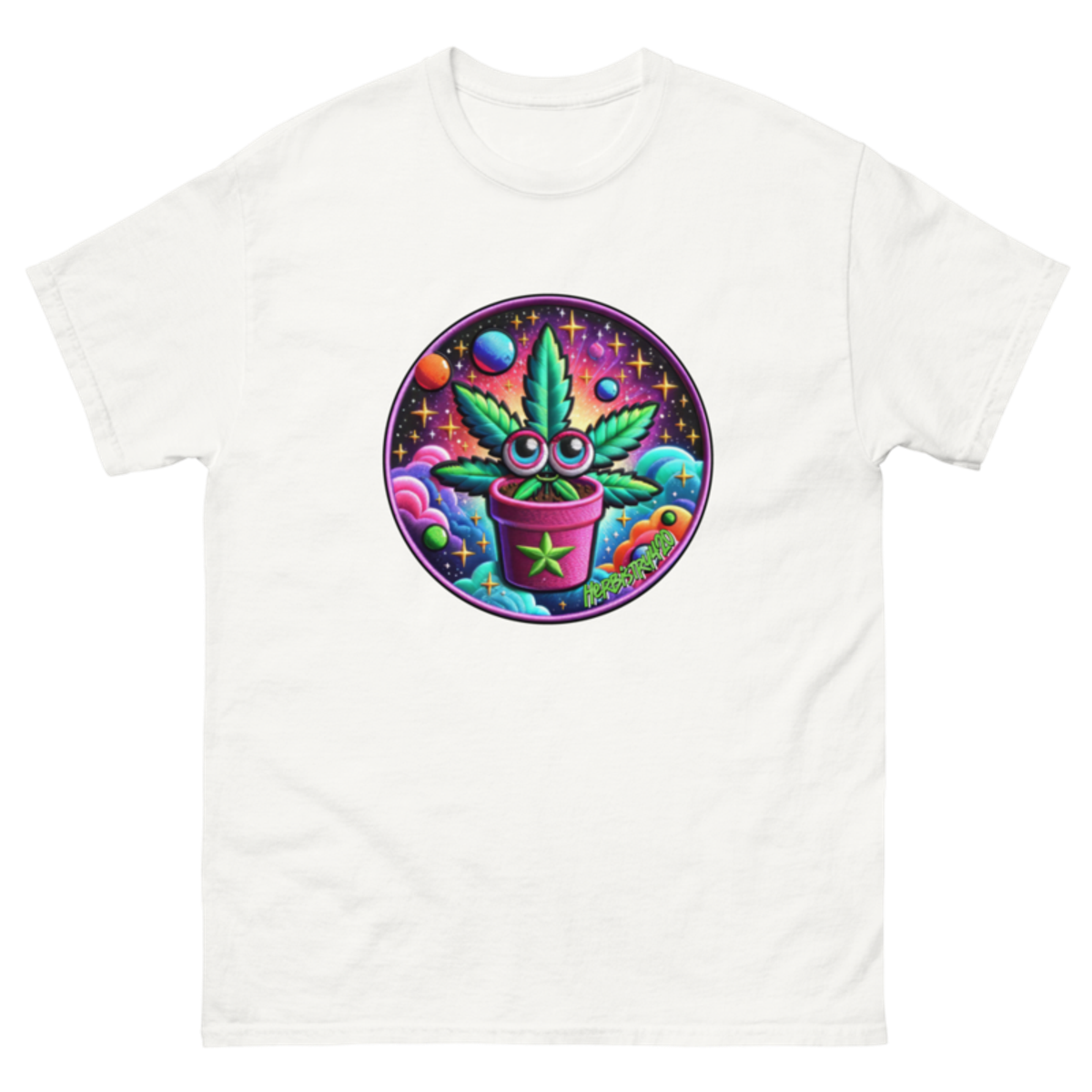 Space Plant – Unisex Classic Tee — white