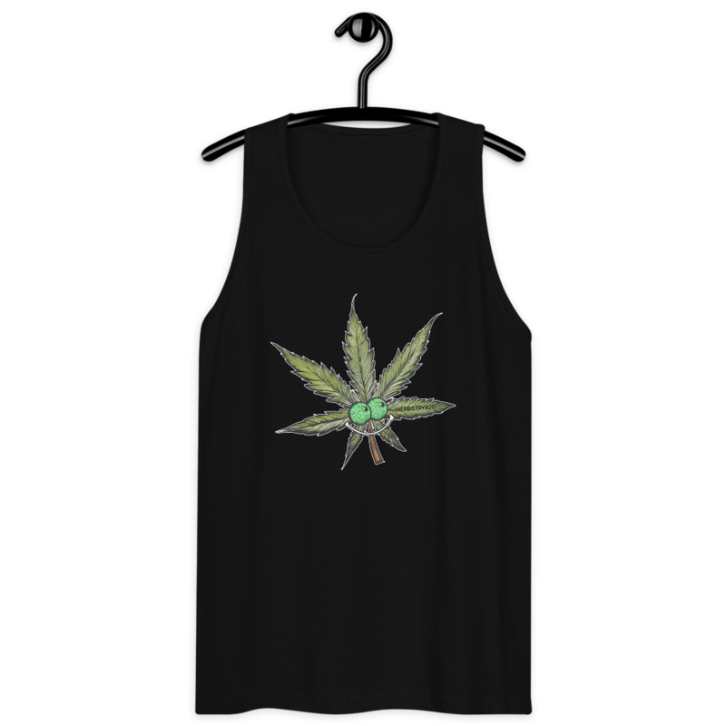 Happy Leaf – Men’s premium tank top