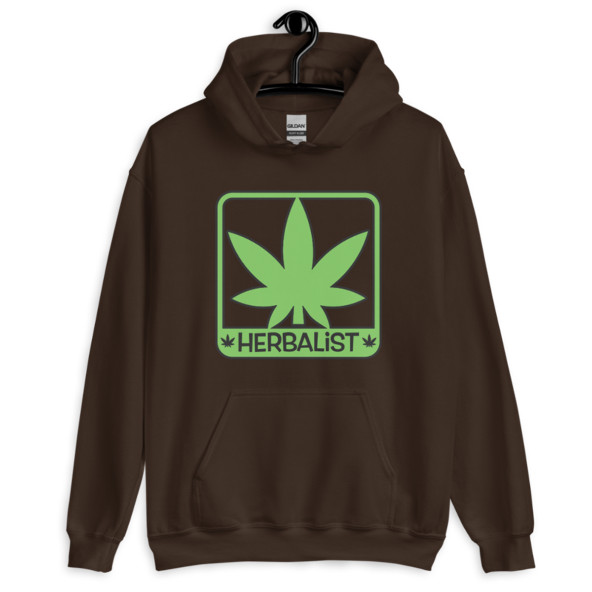 Herbalist – Unisex Hoodie — dark chocolate
