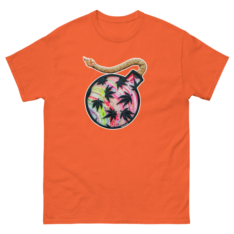 Da Bomb – Red – Unisex Classic Tee — orange