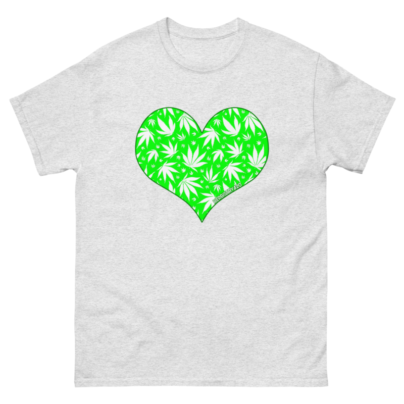 Love Weed – Unisex Classic Tee — ash