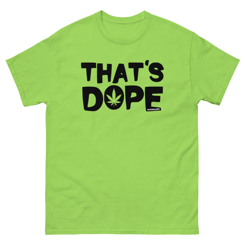 That's Dope – Unisex classic tee — lime