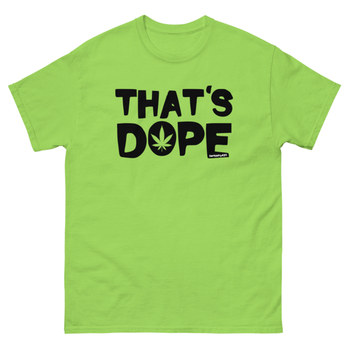 That's Dope – Unisex classic tee — lime