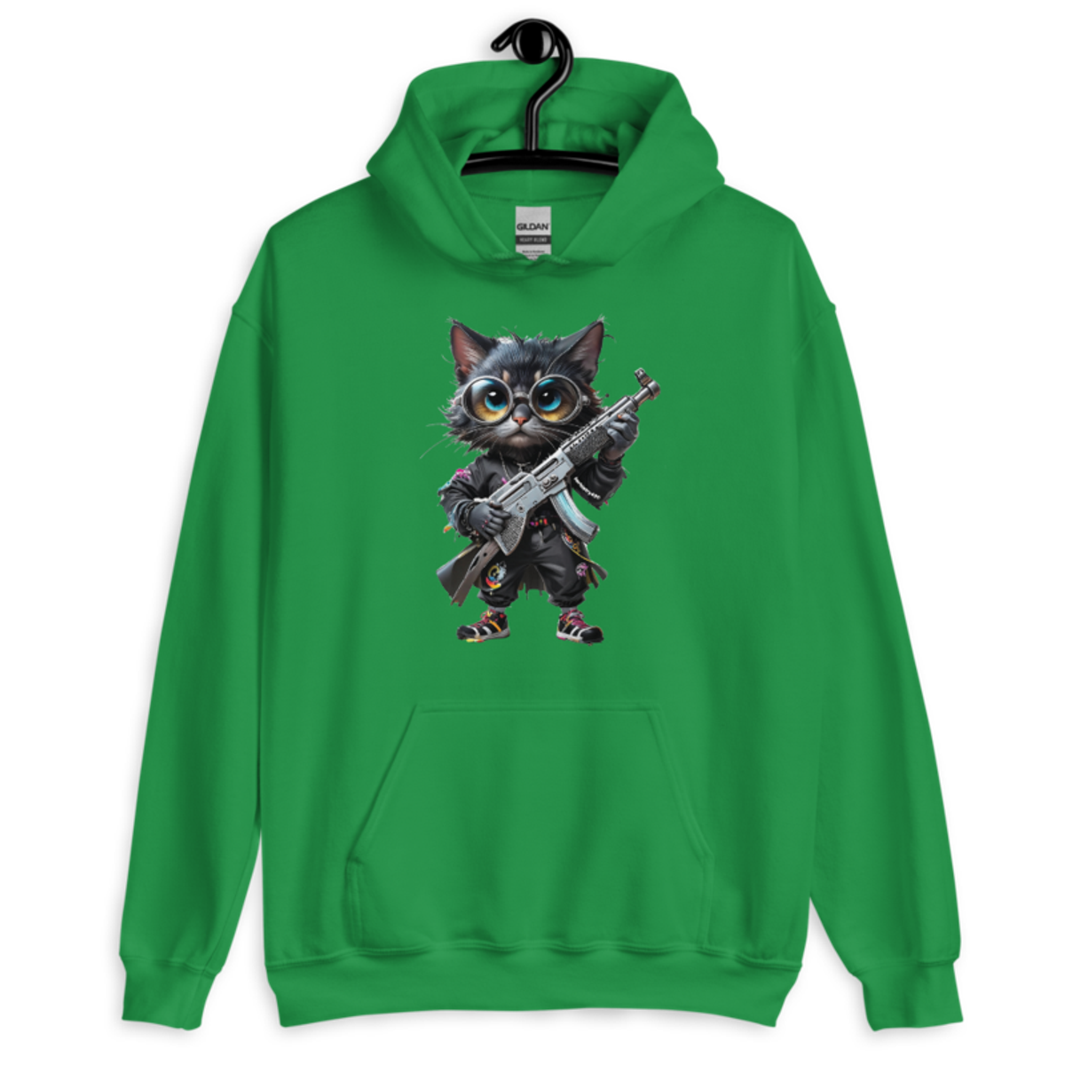 OG Cat – Unisex Hoodie — irish green