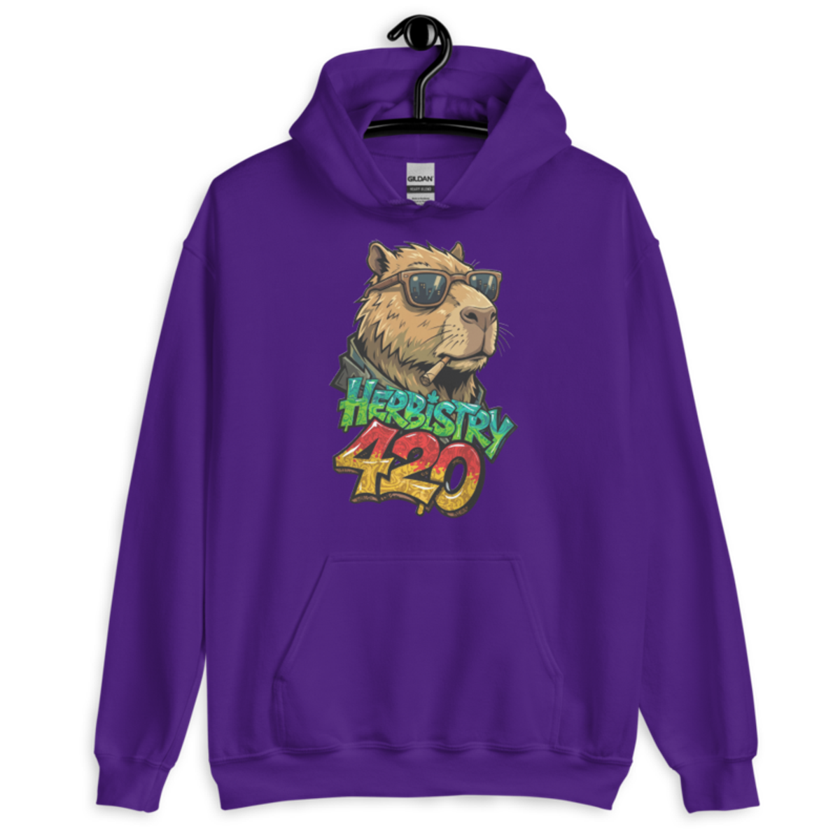 Cappy Life – Unisex Hoodie — purple
